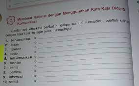 Kamu sering mendengar kata kata ilmiah yan asing? Carilah Kalimat Dengan Menggunakan Kata Kata Bidang Komunikasi Brainly Co Id