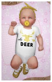 Acc · custom thumbnail · all lod's · it is necessary to extract the baby bottle and choose only one color. Ootd Onesie Shoes Socks Headband Fixed Pacifier Bracelet Earrings Credits Below 3 More Onesie Me Sims 4 Infantes Sims 4 Sims 4 Expansiones