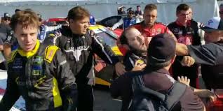 Mid ohio 200 sponsored nascar xfinity race at mid ohio. Fight Video Joey Gase Ross Chastain And Crews Tussle After Nascar Xfinity Race