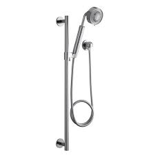 Kohler Polished Chrome Stillness 4 Spray Convertible Shower Messager Polished Chrome Hand Shower Shower Kits