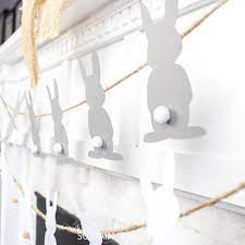 Download A Bunny Full Diy Easter Garland Sustain My Craft Habit