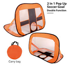 5 out of 5 stars with 1 ratings. Jack Baig 2 In 1 Soccer Goal 4 Ft Pop Up Foldable And Portable Soccer Net For Kids Soccer Target With Carry Bag Perfect For Indoor Outdoor Sports And Practice Accessories Studiodarpan Field Court