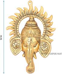 So please suggest us to proceed further. Main Door Ganesha Hanging Gold Plated Untumble Com