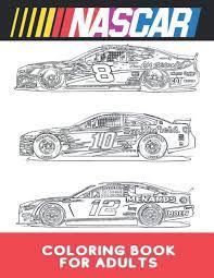 Showing 12 colouring pages related to nascar. Nascar Coloring Book For Adults 26 Big Variety Of Phoenix Playoff Races 2020 Unique Nascar Coloring Pages Nascar Racing For Adults Badham John K 9798595244954 Amazon Com Books