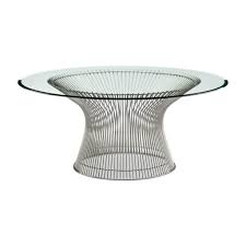 Platner Coffee Table 36 In 2020 Warren Platner Dining Table Platner Dining Table Stainless Steel Rod