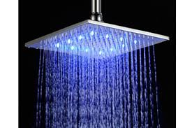 Led Light Shower Head Gadgets 4 Guys Led Shower Head Brass Shower Head Led Color Changing Lights