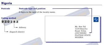 This is one of the several reasons why it is very important to have the postal code handy. Nigeria Postal Code Post Code Postcode Zip Code