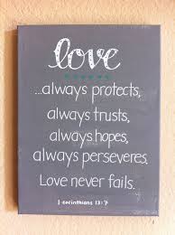 Reserved For Brittany Love Protects Trusts Hopes Perseveres Never Fails Bible Verse Art Made To Order Original 9x12 Painting Bible Verse Art Quotes Words