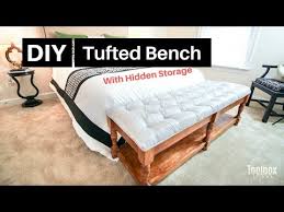An ottoman is softer to look at than a coffee table and if you bang your leg on it, it's not going to hurt as much right? Elegant Diy Tufted Bench 18 Steps With Pictures Instructables