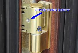 With this screw, you'll be able to adjust the upvc door hinges. Ask A Builder Adjusting Double Glazed Doors
