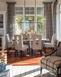 Coastal Contemporary Design Ideas Pictures Remodel And Decor Window Treatments Living Room Dining Room Windows Dining Room Curtains