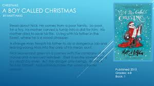 You are about to read the true story of father christmas. Christmas A Boy Called Christmas By Matt Haig Young Adult Reading Machine