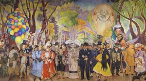 Sueño De Una Tarde Dominical En La Alameda Central Hd Diego Rivera S Dream Of A Sunday Afternoon A Surrealist Tableau Of Mexican History Murales Artes Visuales Arte