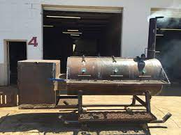 Smoke Across Texas Smoker With Pizza Oven Above Fire Box Projetos