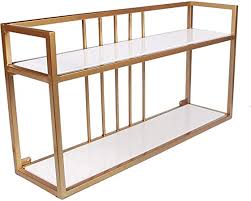 Shop crate and barrel to find everything you need to outfit your home. Llrdian Nordic Wrought Iron Wall Shelf Kitchen Wall Mount Bedroom Wall Decoration Modern Minimalist Living Room Shelves Storage Rack Landing Color Gold Amazon Co Uk Kitchen Home