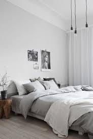 Simple colors paired with geometric shapes help give this bedroom a spacious feel. 7 Splendid Grey Bedrooms That Will Make You Dream About This Room Daily Dream Decor