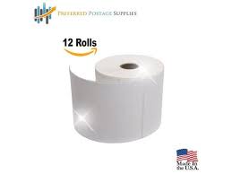 Printing two labels onto an 8.5x11 sheet of paper. Preferred Postage Supplies Ups Shipping Labels 4x6 Top Coated Direct Thermal Rolls 250 Labels Per Roll 12 Rolls Per Box Ups Labels Newegg Com