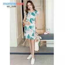 Seiring membesarnya janin yang ada dalam rahim, tentu akan mempengaruhi bentuk tubuh wanita. Dress Hamil Modern Buat Ibu Menyusui Casual Kekinian Murah Gaun Santai Busui Baju Dres Wanita Lucu