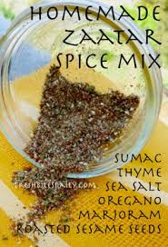 Zaatar Homemade Zaatar Spice Mix Zaatar Spice Homemade Spices Spice Recipes
