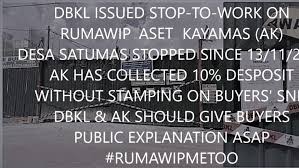Residensi desamas @ taman desa is indeed a great place to live in. Petition Rumawip Must Resume Work With Valid Land Title And Snp Must Be Stamped Change Org