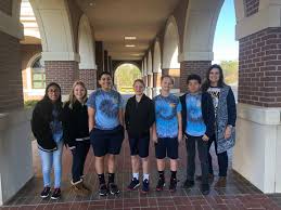 Michelle-Jumpa-Olivia-Parker-Dale-Smith-Jay-Korsak-Logan-Sheppard-Jet-Johnson-Coach-Carol-Shinn.  - Our Lady of Fatima Catholic Elementary School