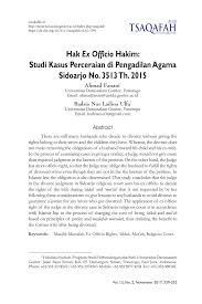We did not find results for: Pdf Hak Ex Offcio Hakim Studi Kasus Perceraian Di Pengadilan Agama Sidoarjo No 3513 Th 2015