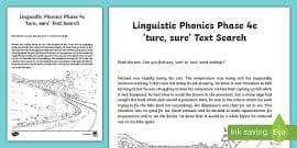 Check out our different sets of worksheets that help kids practice and learn phonics skills like beginning sounds, rhyming and more. Ture Word Phonics Resources Spelling Patterns Twinkl