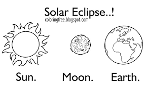 This path, where the moon will. Eclipse Coloring Pages