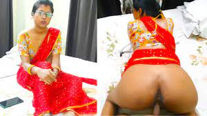 Bengali red saree porn