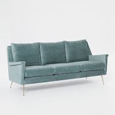 Italian midcentury attributed to federico munari sofa, 1960s. Carlo Mid Century Sofa Metal Legs
