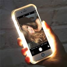 Light Glow Phone Case For Iphone X Xsmax Case Photo Fill Light Artifact For Iphone 7 Plus Selfie Mobile Shell For Iphone 8 Case Fitted Cases Aliexpress
