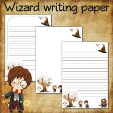 Research paper topics on business education. Writing Paper For Harry Potter Fans 3 Sheets White Background