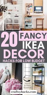 40 Amazing Ikea Hacks To Decorate On A Lower Budget Ikea Decor Ikea Furniture Hacks Furniture Makeover
