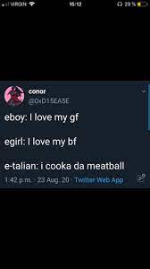 I love my gf egirl: I Cooka Da Meatball Pewdiepiesubmissions