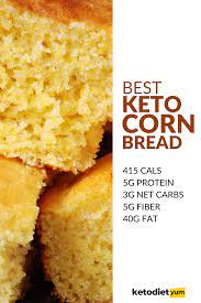 Delicious Keto Cornbread Recipe 3g Net Carbs Low Carb Keto Recipes Low Carb Recipes Dessert Keto Recipes Easy