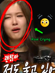 Rosé's Emotional Moment