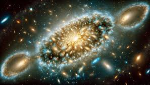 El Supercúmulo Shapley es la mayor concentración de galaxias en el universo cercano, que contiene más de 8.000 galaxias. Su inmensa atracción gravitacional influye en los cúmulos vecinos, dando forma al flujo