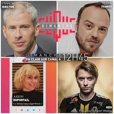 Filmografia, nagrody, biografia, wiadomości, ciekawostki. Clique Dimanche Du 24 03 2019 Avec Franck Riester Neo Alban Ivanov Et Judith Duportail