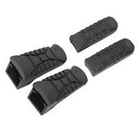 Funda para Reposapiés de Motocicleta Bling Bling Cubierta de Goma para  Pedal Delantero