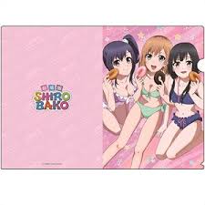 A shirobako refers to the white box into which a finalized tape of a film is put, full of the effort of everyone who worked on it. Shirobako The Movie A4 Clear File Assembly A Doughnut X Swimwear Anime Toy Hobbysearch Anime Goods Store