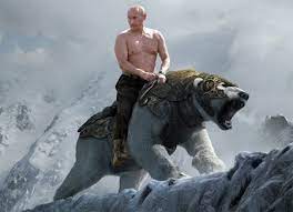 Putin Riding A Bear Blank Template Imgflip