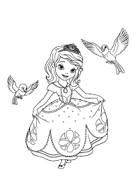 Maybe you would like to learn more about one of these? Princes Sofia Free To Color For Kids Sofia The First Kids Coloring Pages
