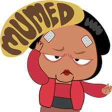 Download now gambar kartun animasi bergerak gif stickman jawa gif gfycat. Mrs Ayu The Javanese Woman Line Stickers Line Store Christmas Memes Funny Memes Funny Faces Cartoon Jokes