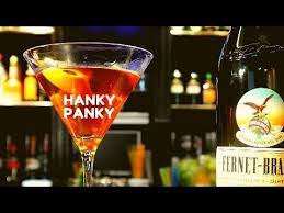 The late charles hawtrey… was one of the best judges of cocktails that i knew. Hanky Panky Cocktail Recipe Youtube