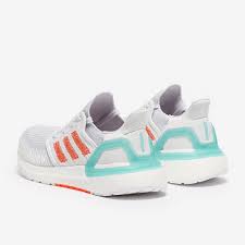 Adidas Womens Ultraboost 20 Primeblue - Dash Greytrue Orangeblue Spirit - Womens Shoes