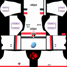 The image is png format with a clean transparent background. Sao Paulo Fc 2017 18 Dream League Soccer Kits