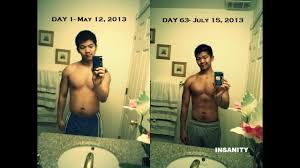 insanity workout results men