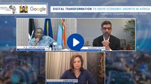 News, analysis and comment from the financial times, the worldʼs leading global business publication. Corporate Council On Africa Cca Hosts Exclusive High Level Dialogue Featuring H E President Uhuru Kenyatta President Of The Republic Of Kenya And Sundar Pichai Ceo Of Google And Alphabet Africanews