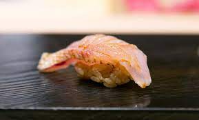 Akamutsu Sushi 〚 blackthroat seaperch 〛 【赤鯥】 (Information) - Sushipedia