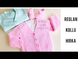 642 Reglan Kollu Hirka 2 Video Children S Cardigan Model Youtube In 2020 Knitted Baby Cardigan Baby Cardigan Cardigan